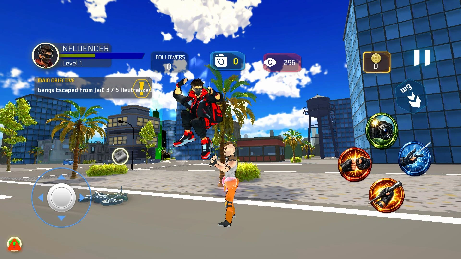Superhero spider city fighter screenshot