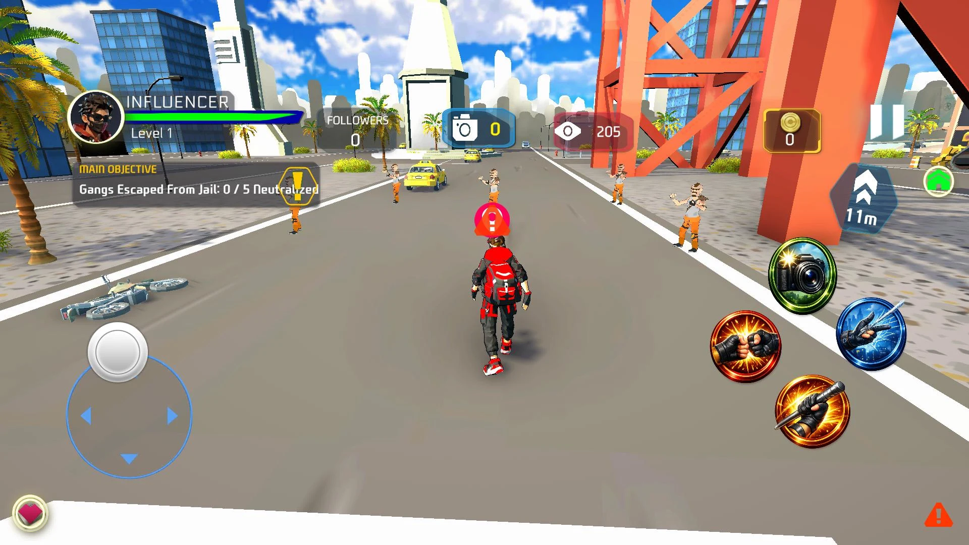 Superhero spider city fighter screenshot